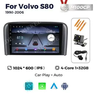 For Volvo S80 2004-2006 Android 13 Car Stereo Radio GPS Navi Carplay BT HeadUnit • $179.99