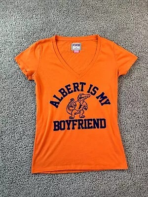 Florida Gators Victorias Secret Shirt Womens Medium Albert Is My Boyfriend FLAW • $16.19