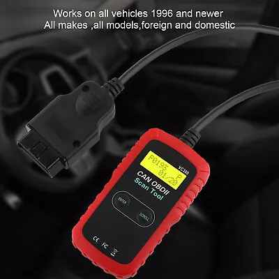 Automotive OBD2 Diagnostic Scanner Car Check Engine Fault OBDII OBD Code Reader • $14.99