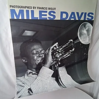 Miles Davis By Francis Wolff UK Import Vintage Poster 24 X 34 LAMINATED • $119.99