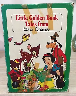 Little Golden Book Tales From Walt Disney - 1st Published 1974 - Book Set 4 • $70