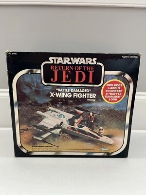 $199.99 • Buy Star Wars X Wing Fighter Battle Damaged Box Kenner Vintage 1983 Anh Esb Rotj