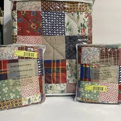 Pem America Country In A Crowd Quilt Set Full Or Queen 86 X 86 • $39.95