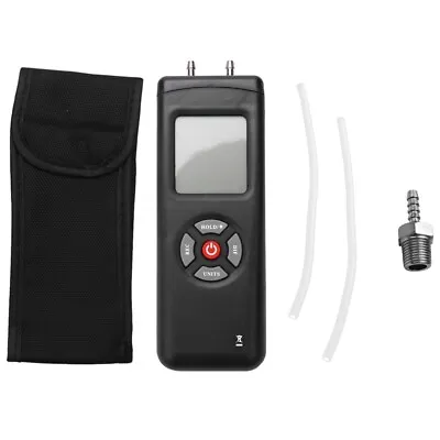 $35.99 • Buy Manometer Digital Portable Handheld Air Vacuum Gas Pressure Gauge Meter With BY2