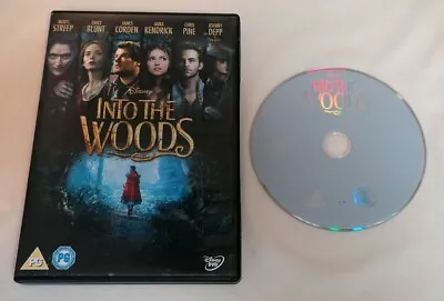 DVD - Disney Into The Woods Live Action Film DVD PAL UK R2 • £2.55
