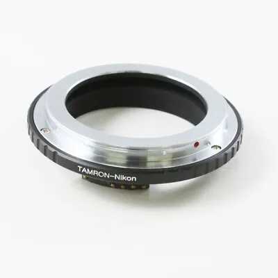 AF Confirm Tamron Adaptall 2 AD2 Lens To Nikon F Mount Adapter D4 D90 D800 D5200 • £26