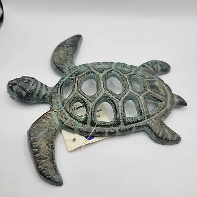 Unique Cast Iron Metal Turtle Paperweight Wall Decor 6 In. New • $19.99