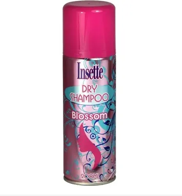 12 X Insette Dry Shampoo Blossom 200ml Hair Care Classic For Greasy Hair  • £19.99
