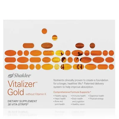 $23.99 • Buy !!!SALE!!! Shaklee Vitalizer Gold Without Vitamin K | EXP.date - 01/2023