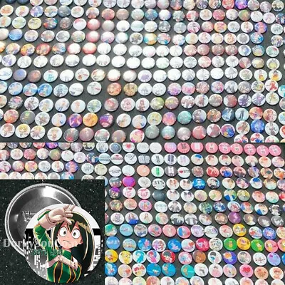 TV Movies Series Custom Anime Pinback Buttons Set 1.25  Badges Cosplay Display • $0.99