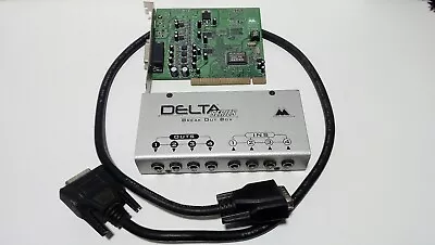 M-Audio Delta 44 - 4 Input / 4 Output PCI Sound Card With Breakout Box For... • $185