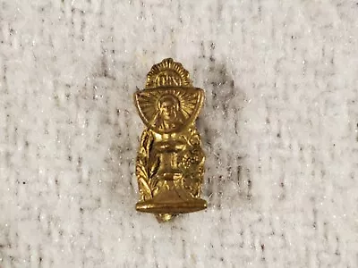 Vintage Antique Catholic Lapel Pin First Holy Communion Chalice With Jesus • $13.95