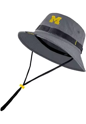 Jordan Michigan Wolverines Dri-fit On-field Boonie Bucket Hat Cap S/m • $35