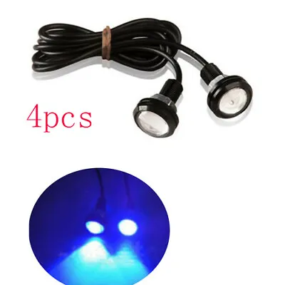 4pcs Blue LED Bolt  Screw Fog Driving Lamp Backup Light Car ATV Motorcycle • $9.74