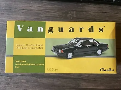 Corgi Vanguards VA12403 Ford Granada MK2 Series I 2.8 Ghia Black  • £45