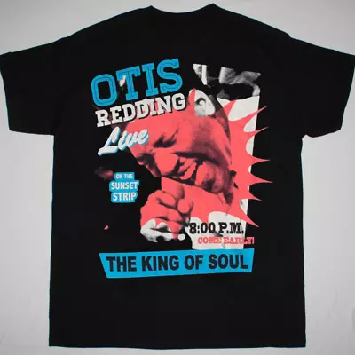 OTIS REDDING POSTER T-shirt Tee Unisex Short Sleeve Full Size S To 5XL LI167 • $19.94