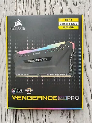 Corsair Vengeance RGB Pro 32gb 3600mhz ( 2x16 ) • £65
