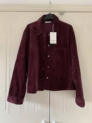 Marc O Polo Burgundy Dark Purple Shacket Ladies Size XL 18 • £55