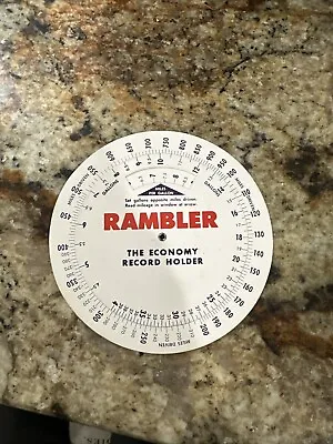 1962 Dodge Rambler Mileage Meter • $5