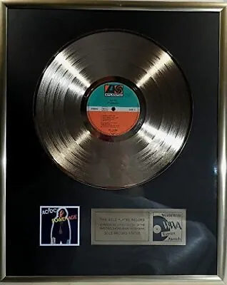 AC/DC Powerage Collage Mit Platin / Goldene Schallplatte • £103.33