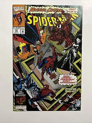 Spider-Man #35 (1993) 9.4 NM Marvel High Grade Comic Book Maximum Carnage Part 4 • $15