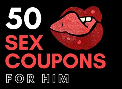 $14.99 • Buy 50 Sex Coupons For Him: Sex Vouchers Naughty Coupons Erotic Valentines Day Gift