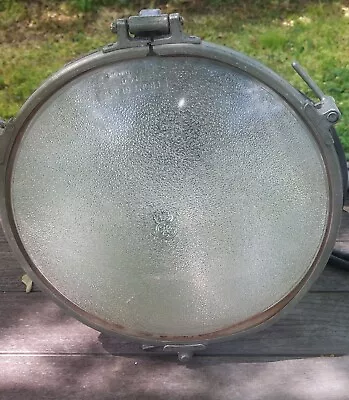 Vintage Navy Boat Spotlight Floodlight GE Nautical Military Marine USA  • $250