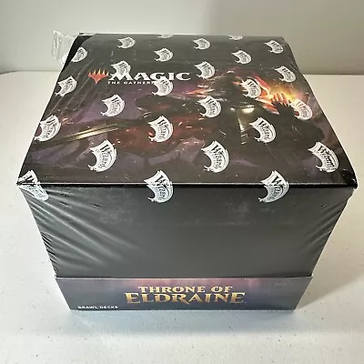 Magic The Gathering Throne Of Eldraine Brawl Decks Case NEW/SEALED • $179.99