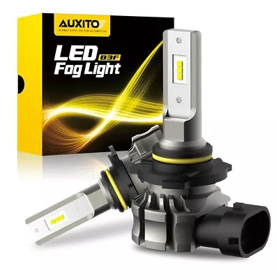 AUXITO 9145 9140 H10 LED Fog Driving Light Bulbs Super White 6000LM 6500K 48W 2X • $25.64
