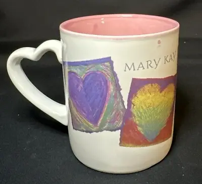 Mary Kay Heart Coffee Tea Mug Cup Pink NEW In Box Valentine Love Collector • $14.95
