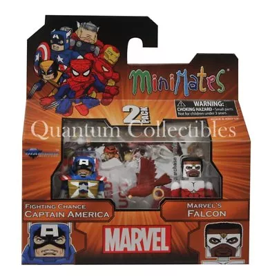 Marvel Minimates Toys R Us TRU Wave18:Fighting Chance Captain America And Falcon • $7.95