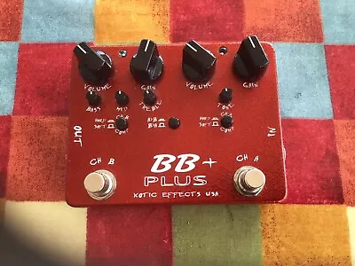Xotic BB Plus Preamp Overdrive Distortion Pedal  • £120