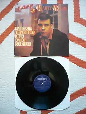 Marty Wilde The Hits Of Marty Wilde Vinyl UK 1984 Philips 1st Press Greatest LP • £13.99