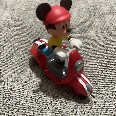 Mickey Mouse Wind-Up Scooter - See Description • £7.19