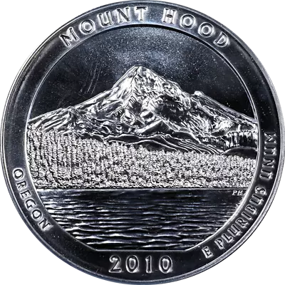 2010 Mount Hood National Park ATB 5 Ounce Silver PCGS MS69 DMPL First Strike • $240