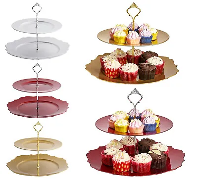 £8.90 • Buy  Cupcake Stand Afternoon Tea Babyshower Serving Display Cakes New Fittings