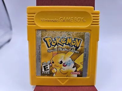 Pokémon Yellow Version Special Pikachu Edition Authentic Tested-Works And Saves • $59.99