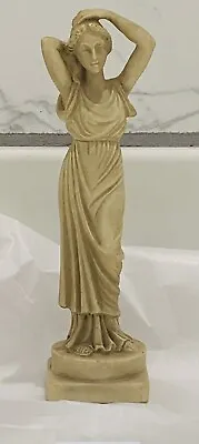 Italian Sculptor G Ruggeri Posing Roman Goddess Figurine Made In Italy • $34.95