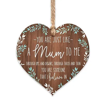 Stepmum You Are Just Like A Mum To Me Wooden Plaque Sign Thank You Keepsake • £5.95