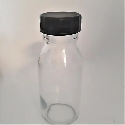 Glass Bottles Clear 60ml Alpha Mini Spirit Bottle With Choice Of Caps • £17.30