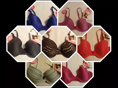 Maidenform 36A 34D 34A 34C 32A Fit Flexible Comfort Bra Choice NWT 7959 • $12