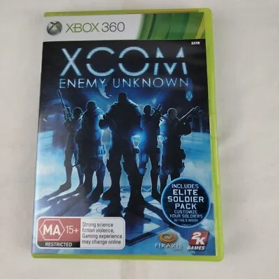 XCOM Enemy Unknown Microsoft Xbox 360 PAL Game Complete With Manual  • $10.95