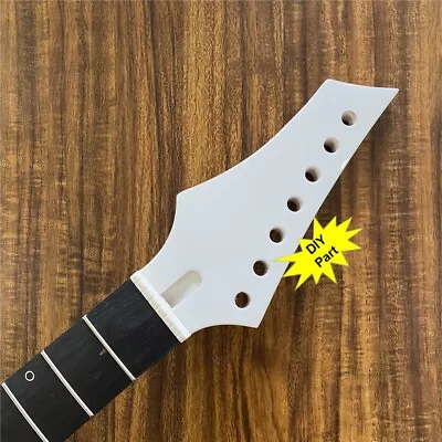 Reverse Head 7 String Maple Electric Guitar Neck Replacement 24 Frets White Head • $89.10