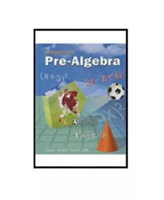 Mcdougal Littell Pre-algebra: Resource Book Chapter 2 **brand New** • $35.95