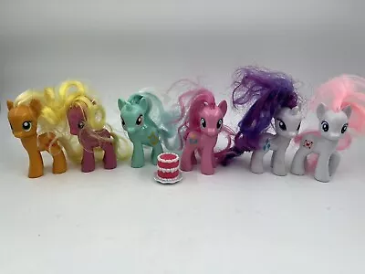 My Little Pony G4 Lot Of 6 2010 Hasbro Brushable 3 Inch Cherry Berry + More • $34.99