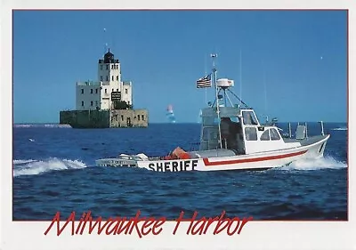 Milwaukee Breakwater Lighthouse - Milwaukee Wisconsin • $0.50