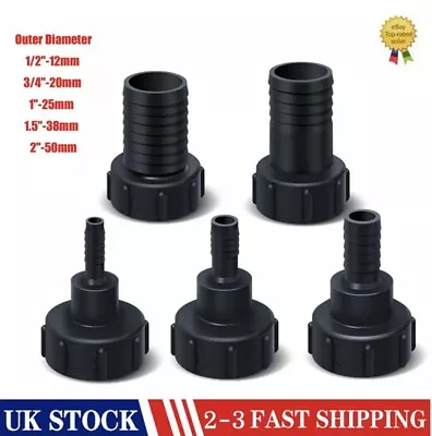 UK IBC Tank Adapter Connector Water Tank Outlet Connection Tool 10mm - 50mm • £6.50