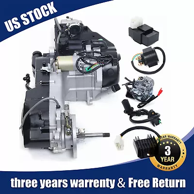 150CC 4-Stroke GY6 Complete Engine Motor CVT For Scooter ATV Go Kart Long Case • $331.55