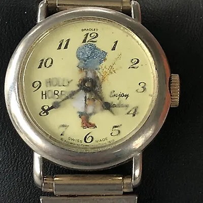 Vintage Holly Hobbie Manual Wind Watch • $18