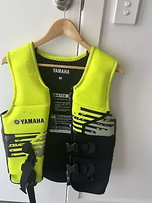 Unisex Adult Life Jacket Premium Yamaha Size Medium • $20